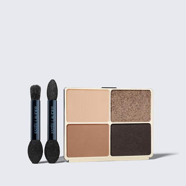 Palette De Fards à Paupières Astor - 4 Ombres (bleu, Blanc, Marron) - Neuf - Fabriqué En France