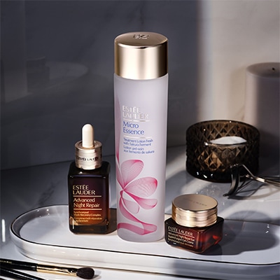 photo of wedding skincare routine from estee lauder